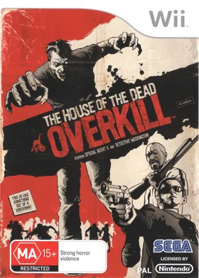 The House of The Dead- Overkill box cover front